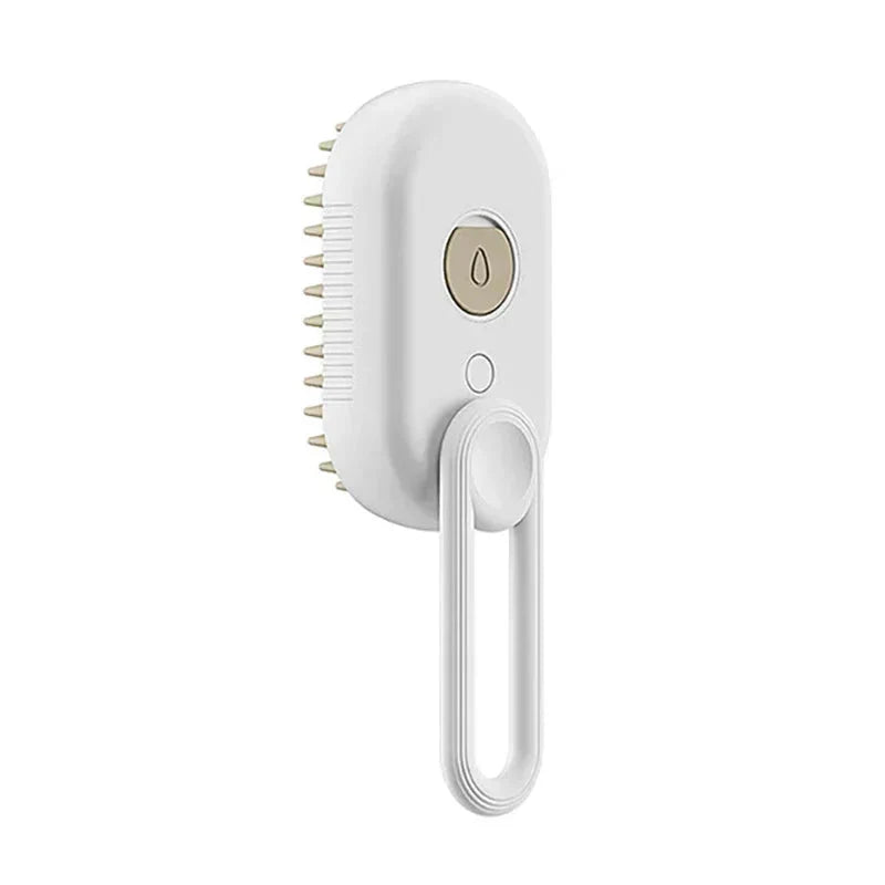 Electric Cat Steam Brush â 3-In-1 Pet Grooming Comb with Water Spray for Cats and Dogs, USB Rechargeable
