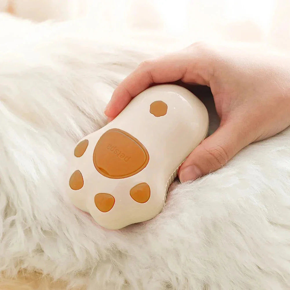 Electric Cat Steam Brush â 3-In-1 Pet Grooming Comb with Water Spray for Cats and Dogs, USB Rechargeable