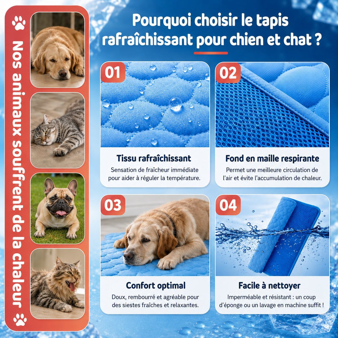 Tapis rafraîchissant - Frimouf